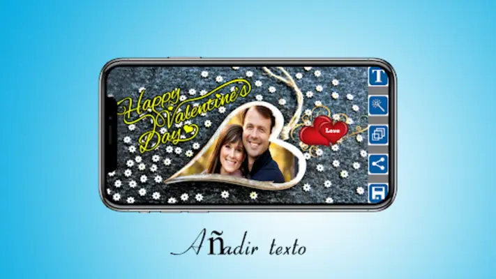 Valentines Day Frames android App screenshot 11