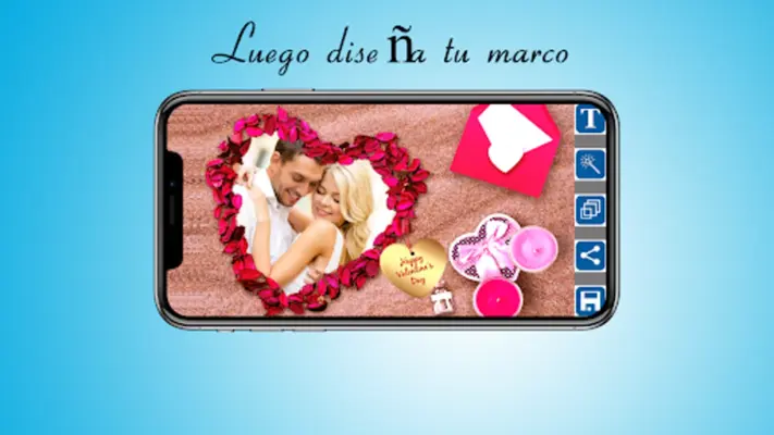 Valentines Day Frames android App screenshot 13