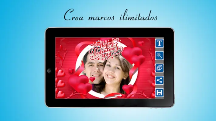 Valentines Day Frames android App screenshot 1