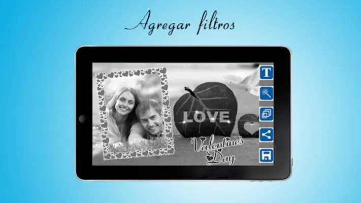 Valentines Day Frames android App screenshot 2